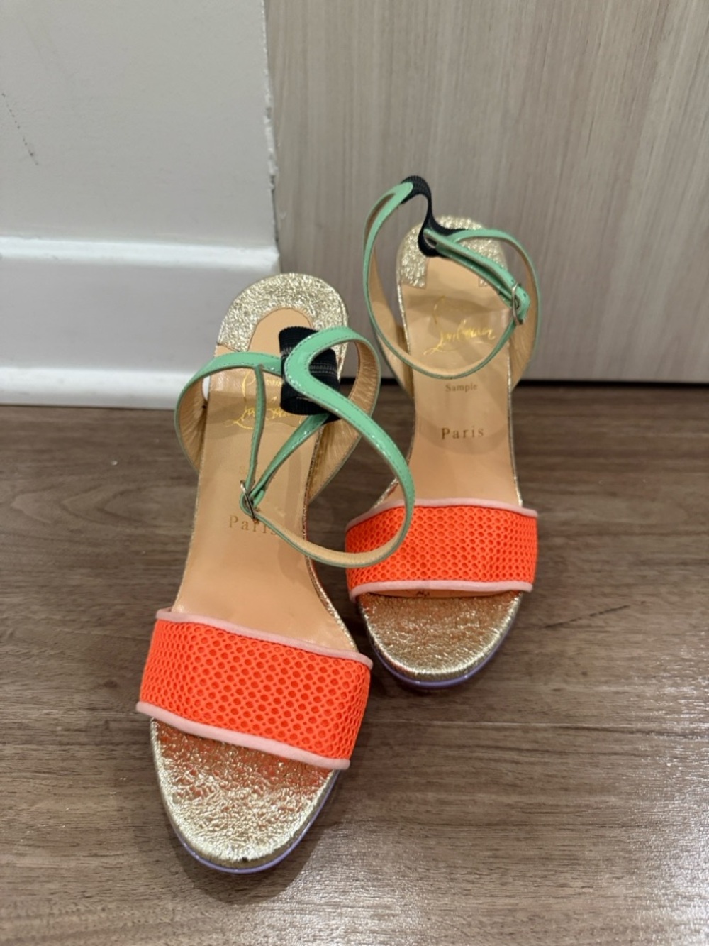 Christian Louboutin strap heels -37